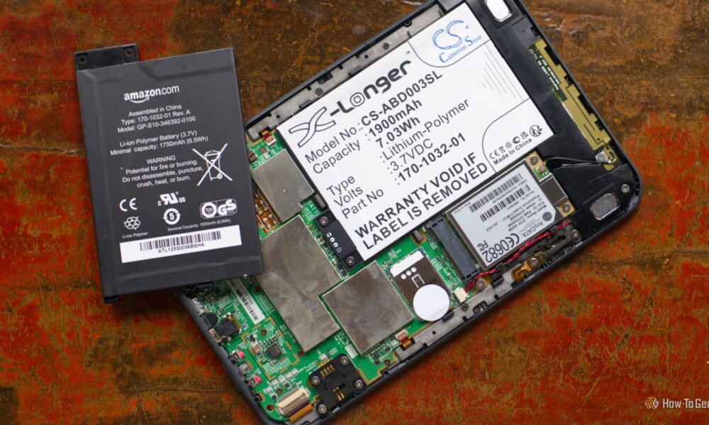 Want a cheap eReader? Buy an old one and swap out the battery