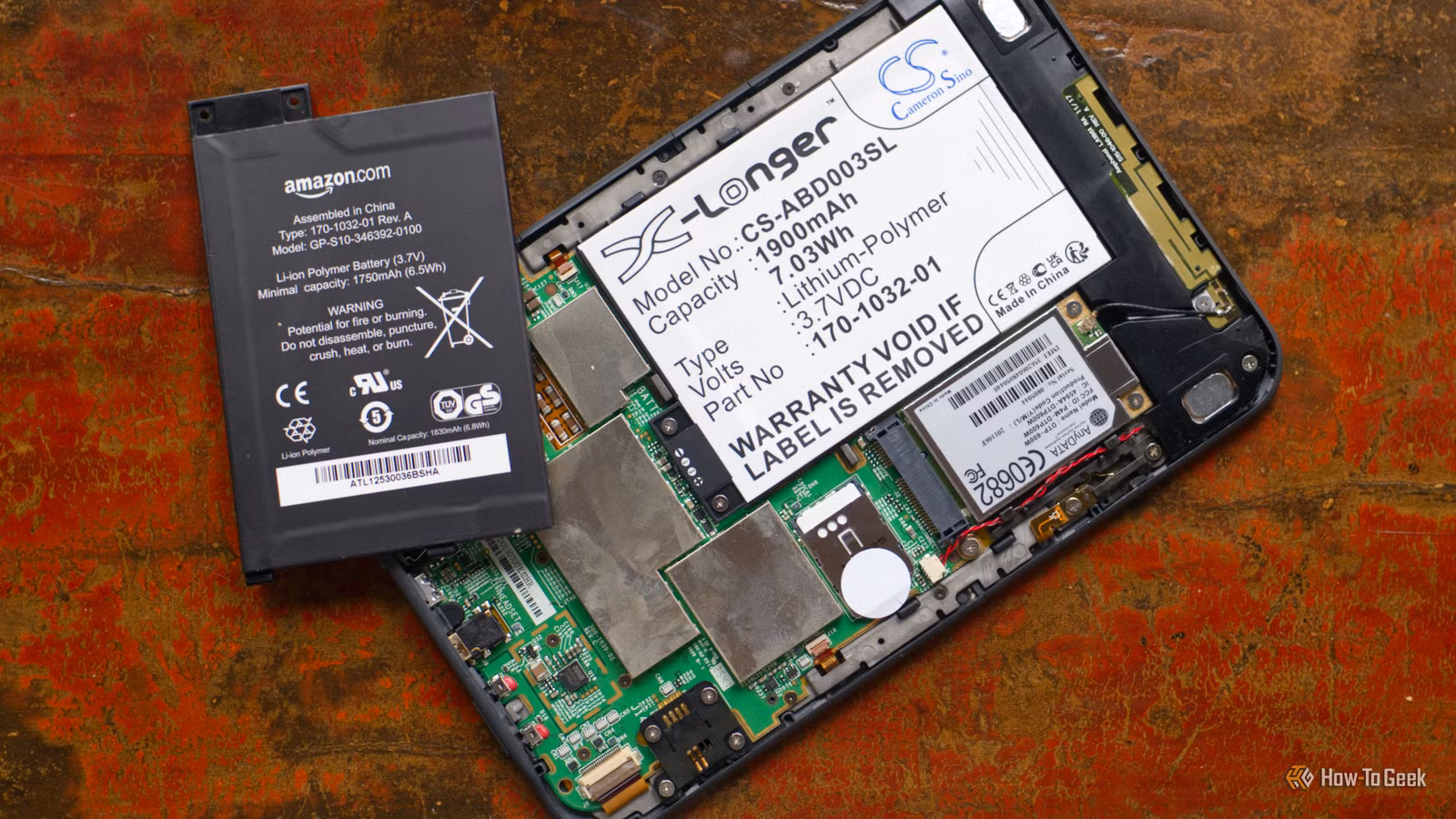 Want a cheap eReader? Buy an old one and swap out the battery