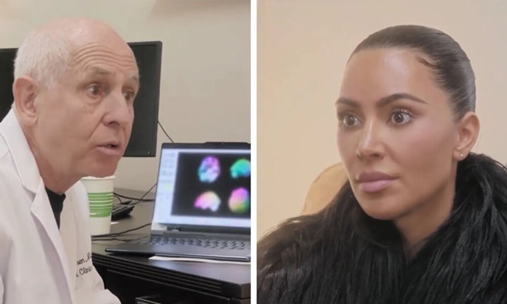 Kim Kardashian's New Scan Shows Low Brain Activity, Studying Stress To Blame