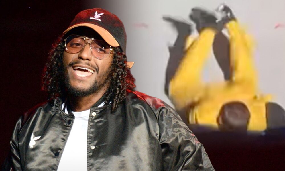 R&B Singer Lloyd Faceplants Onstage, on Video