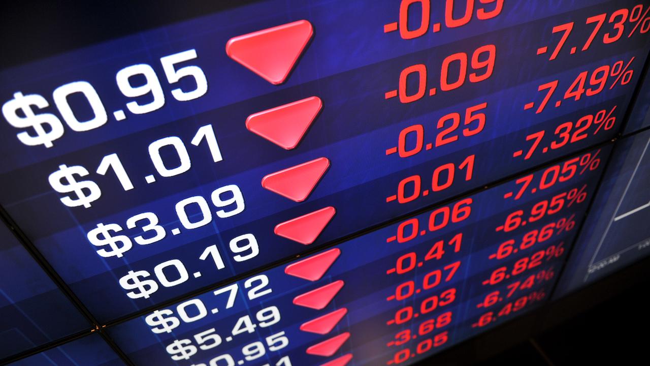 Australian shares tumble to fourth week of losses
