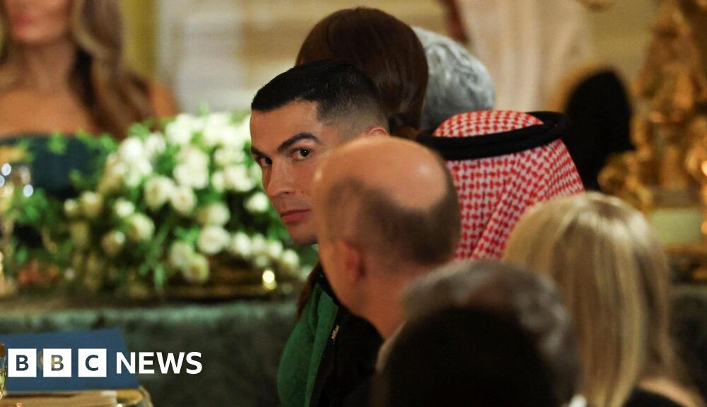 Cristiano Ronaldo attends White House dinner alongside Saudi crown prince
