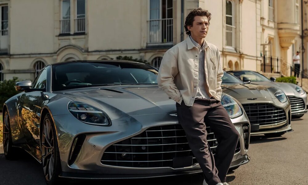 Aston Martin partners with Tom Holland's non-alcoholic beer brand