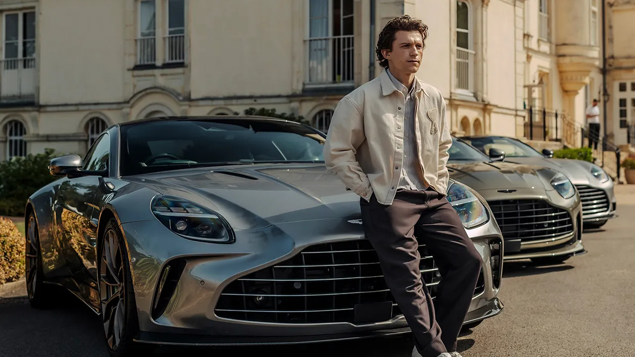 Aston Martin partners with Tom Holland's non-alcoholic beer brand