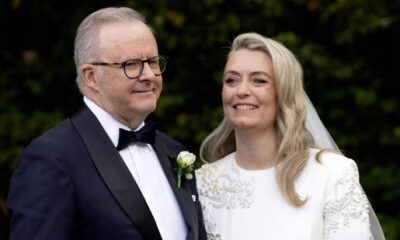 Australia's Prime Minister Anthony Albanese and his new wife Jodie