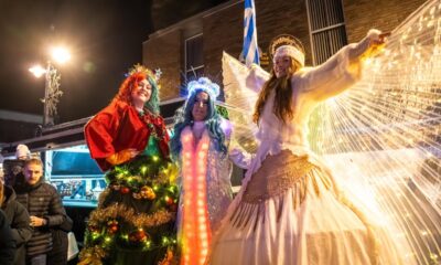Pictures show Gosport Christmas lights switch on