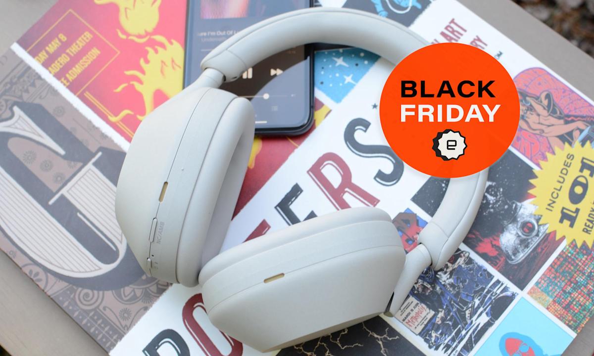Black Friday deals include Sony's WH-1000XM5 headphones for an all-time low