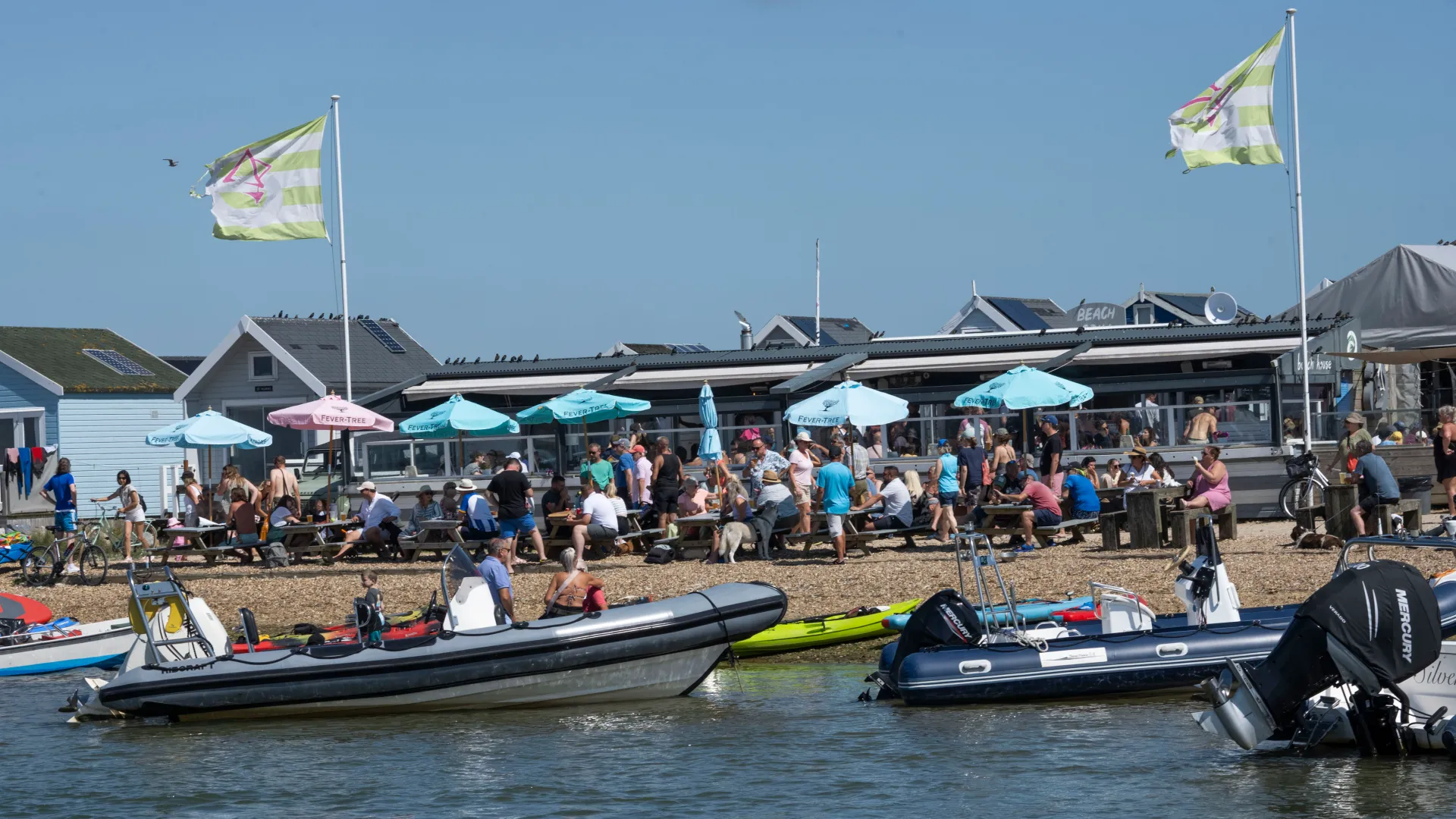 Fuming beach hut owners win fight against ‘unbearable’ restaurant 'turning seaside town into Ibiza & Magaluf rave scene'