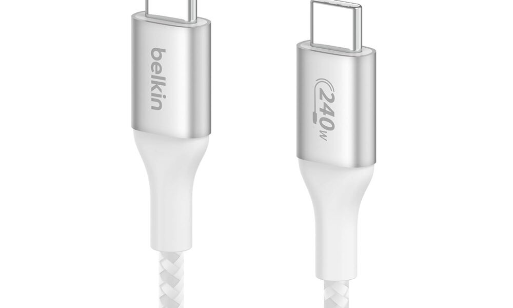 Belkin BoostCharge 240-watt charging cable