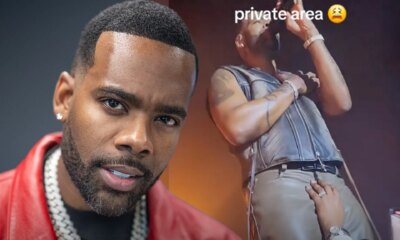 Mario Gets Crotch Grab from Fan During Performance