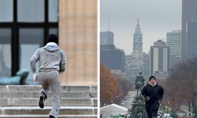 Anthony Ippolito Recreates Iconic Stairway Scene in 'Rocky' Origin Story Film