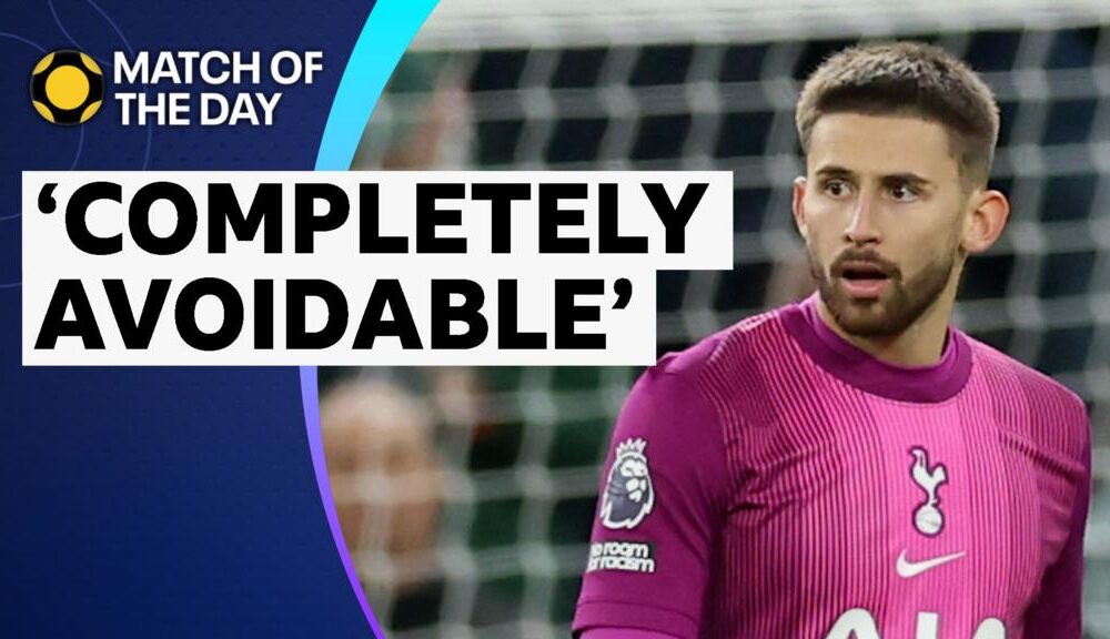 Tottenham Hotspur goalkeeper Guglielmo Vicario