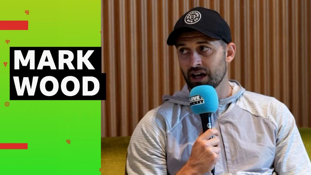 England pace bowler Mark Wood