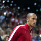 MADRID, SPAIN - MARCH 17: Joao Miranda enters the pitch prior to start the UEFA Champions League round of 16 second leg match between Club Atletico de Madrid and Bayer 04 Leverkusen at Vicente Calderon Stadium on March 17, 2015 in Madrid, Spain. (Photo by Gonzalo Arroyo Moreno/Getty Images)