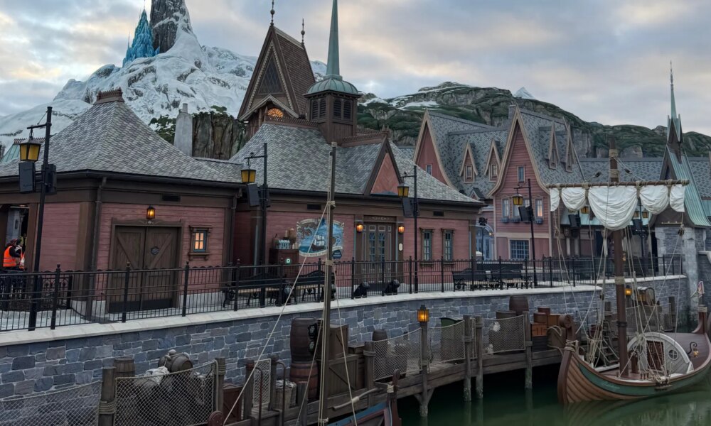 We got the first look inside new Frozen land at Disneyland Paris