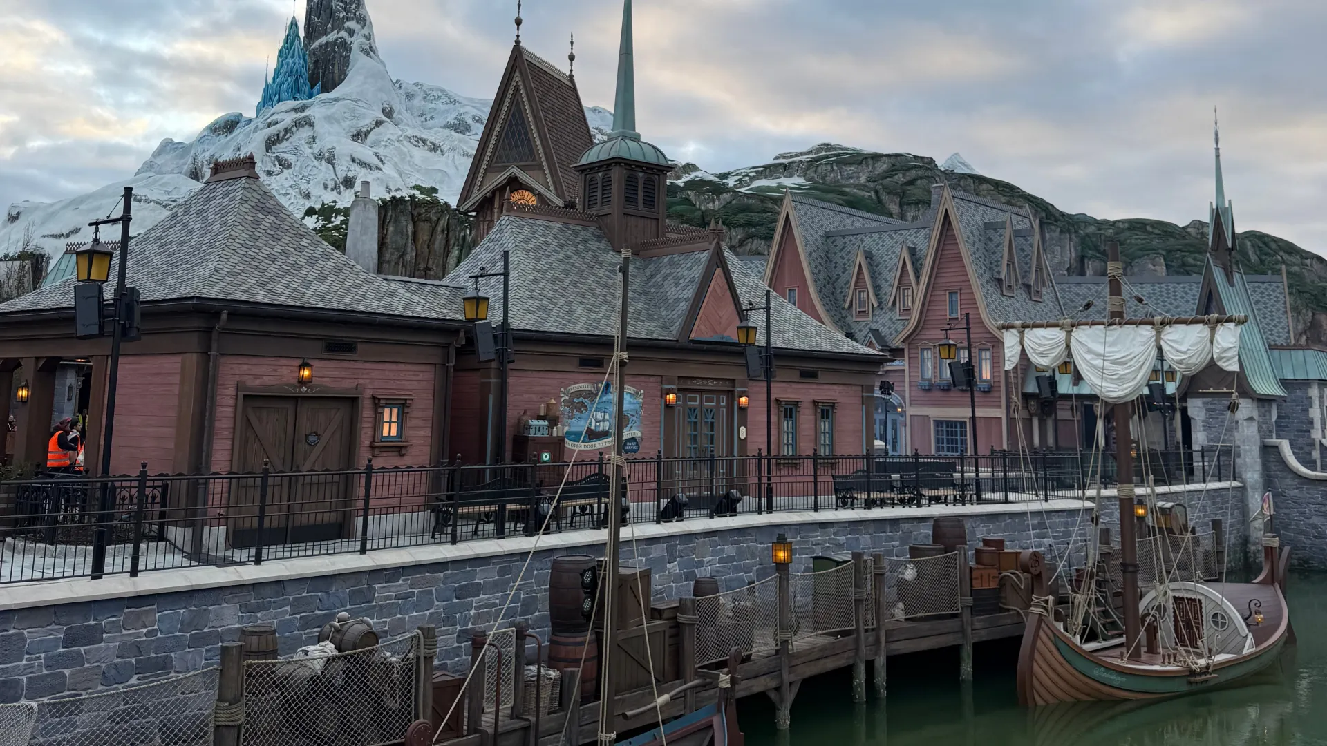 We got the first look inside new Frozen land at Disneyland Paris