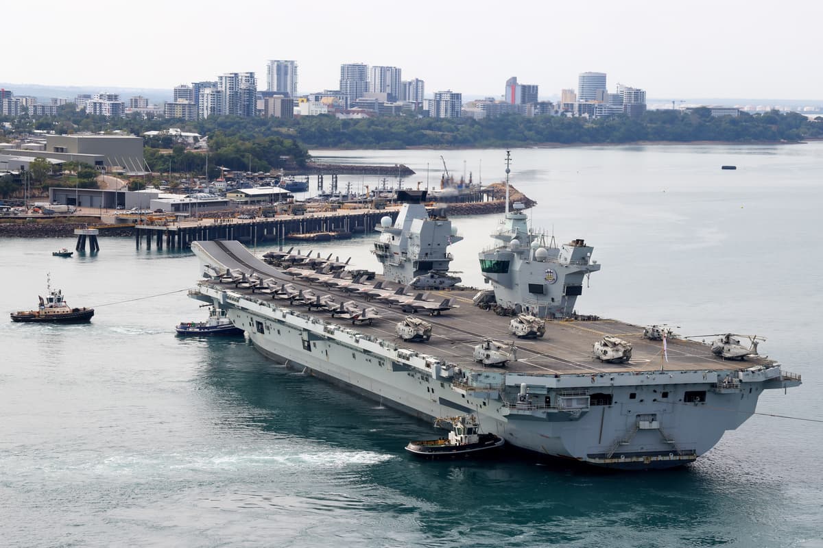 British aircraft carrier to be placed under direct Nato command, Healey says