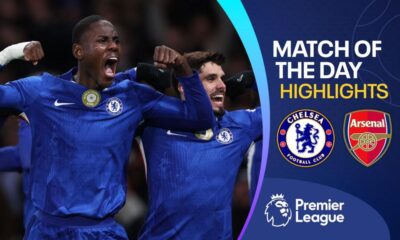 Trevoh Chalobah and Pedro Neto celebrate for Chelsea