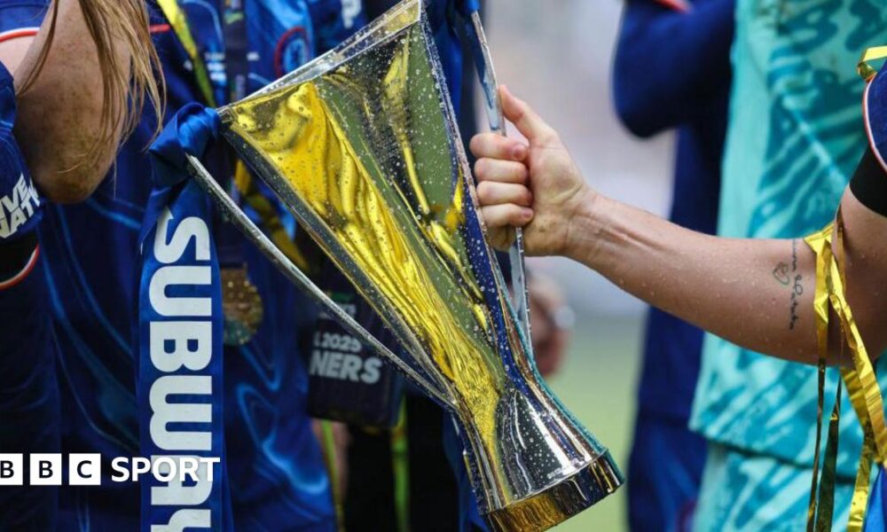 Women's League Cup trophy