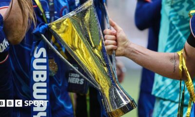 Women's League Cup trophy