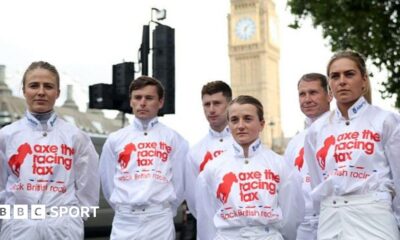 Jockeys at Wesminster in September