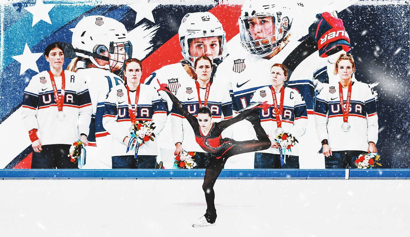 2022 Winter Olympics: Valieva lands 4th, U.S. women's hockey earns silver on Day 13