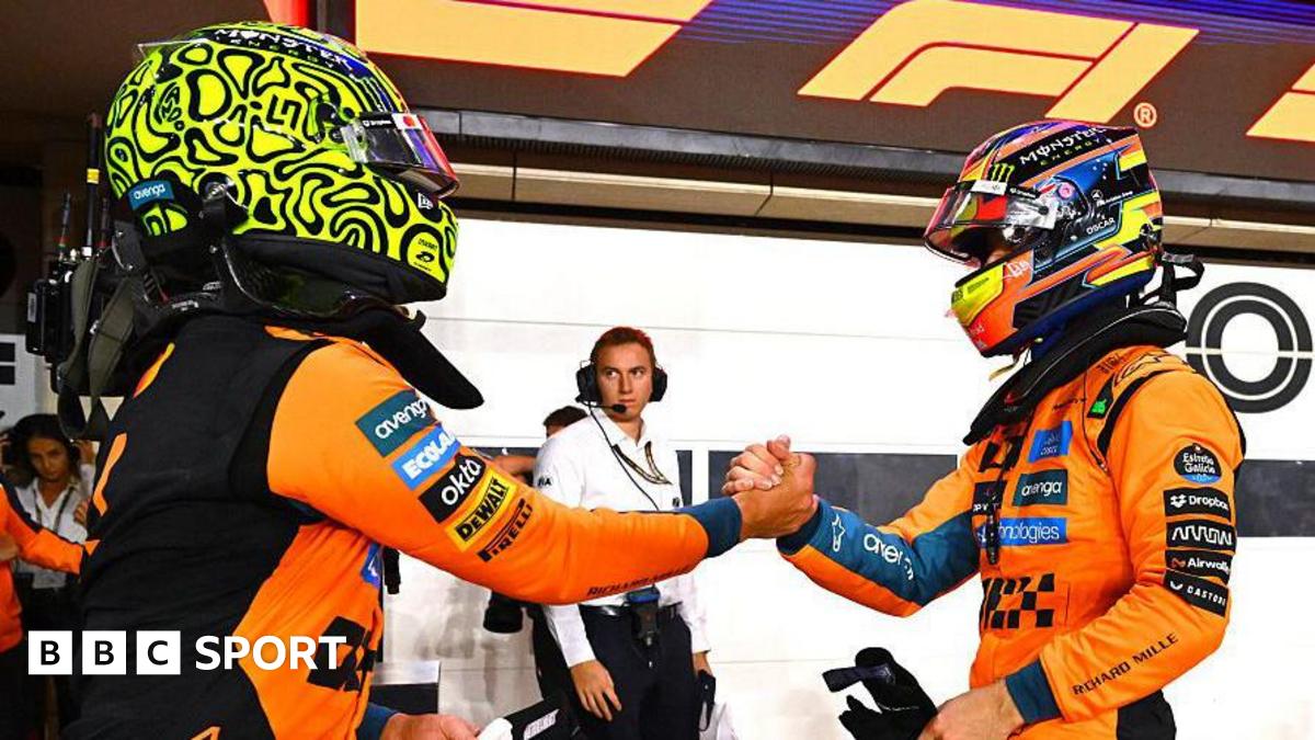 Lando Norris and Oscar Piastri