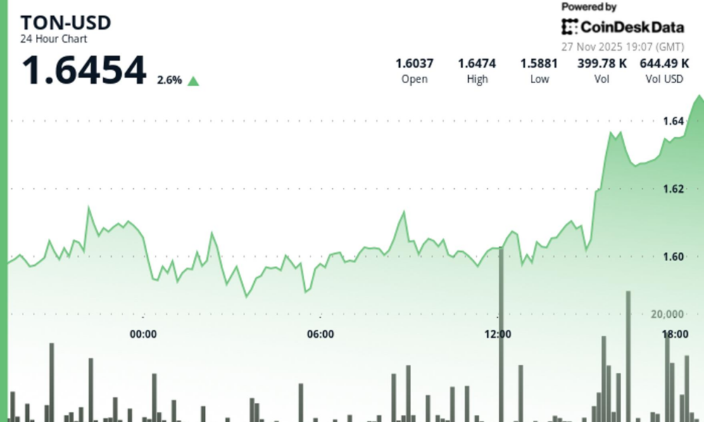 Toncoin Lags Broader Crypto Rebound as Derivatives Data Shows Cautious Optimism