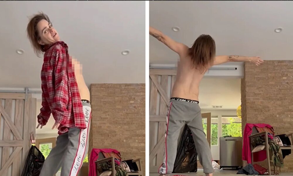 'OITNB' Star Taryn Manning Shows Off Her Boobs in Bizarre Dance Video