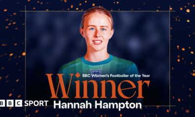 Hannah Hampton saves Aitana Bonmati's penalty during the Euro 2025 final shootout