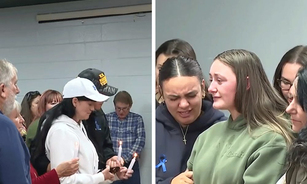 Slain National Guard Member Honored at Emotional Vigil, on Video