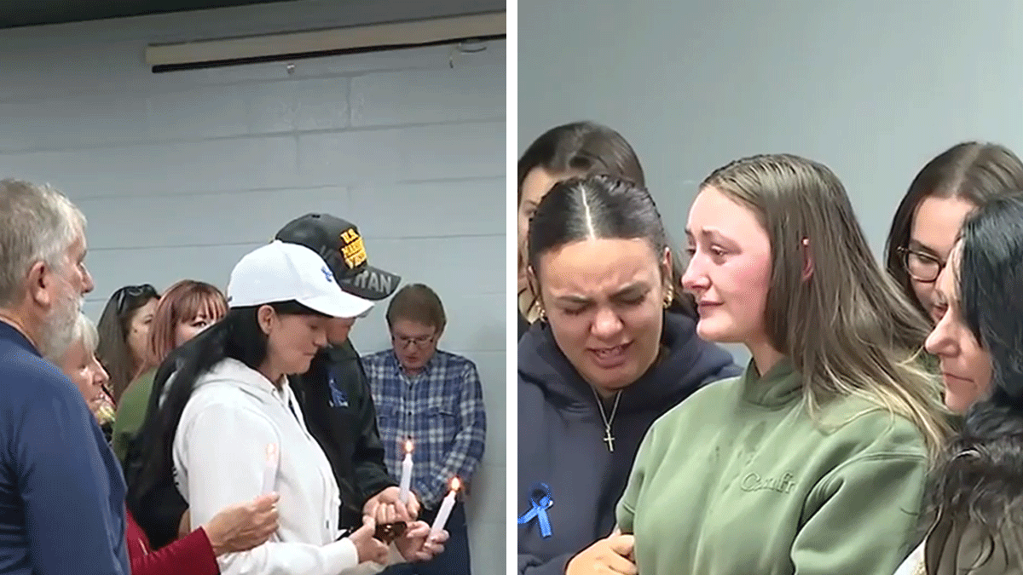 Slain National Guard Member Honored at Emotional Vigil, on Video