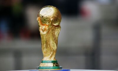 BERLIN - JULY 9: General view of the World Cup trophy prior to the FIFA World Cup Germany 2006 Final match between Italy and France at the Olympic Stadium on July 9, 2006 in Berlin, Germany. (Photo by Alex Livesey/Getty Images)