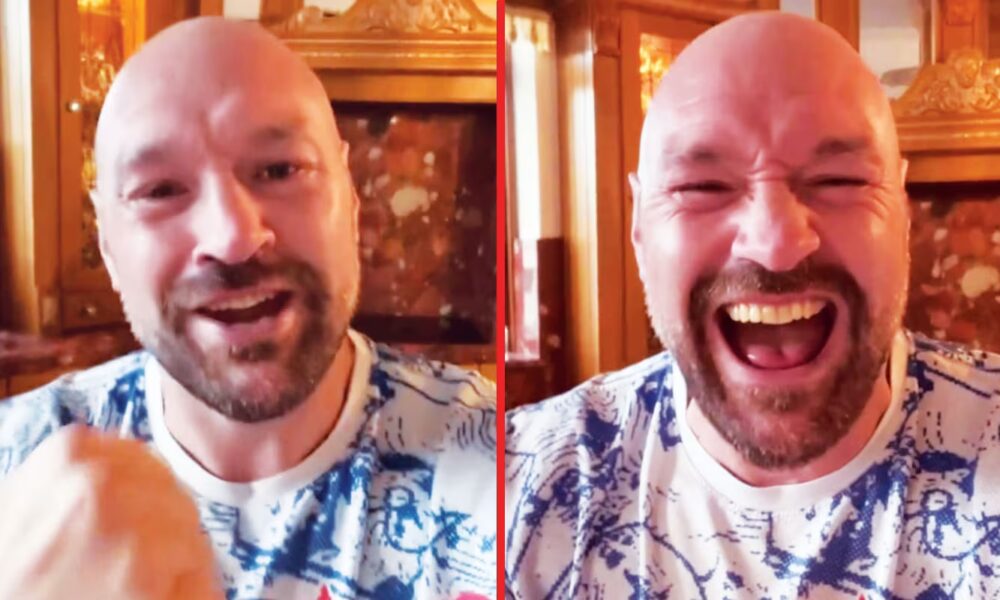 Tyson Fury posts video celebrating the fight that ‘made him a legend’