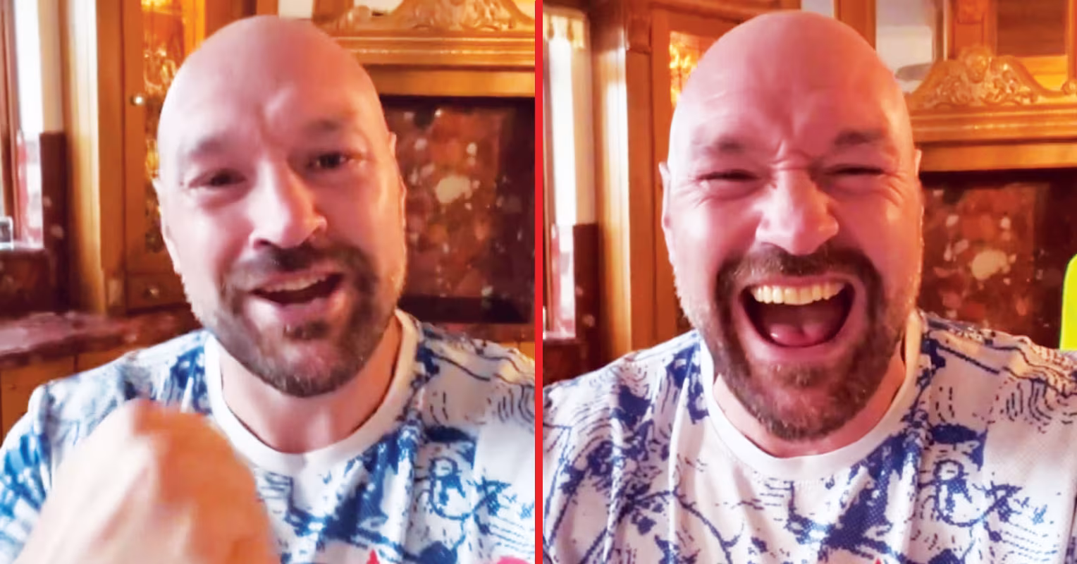 Tyson Fury posts video celebrating the fight that ‘made him a legend’