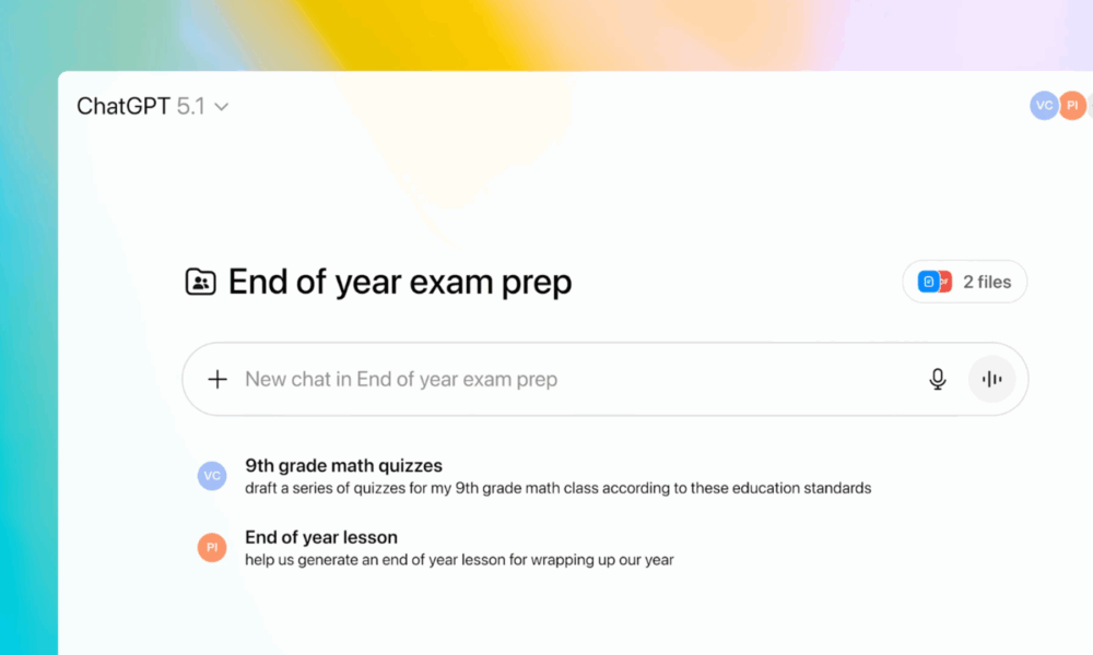 ChatGPT for Teachers