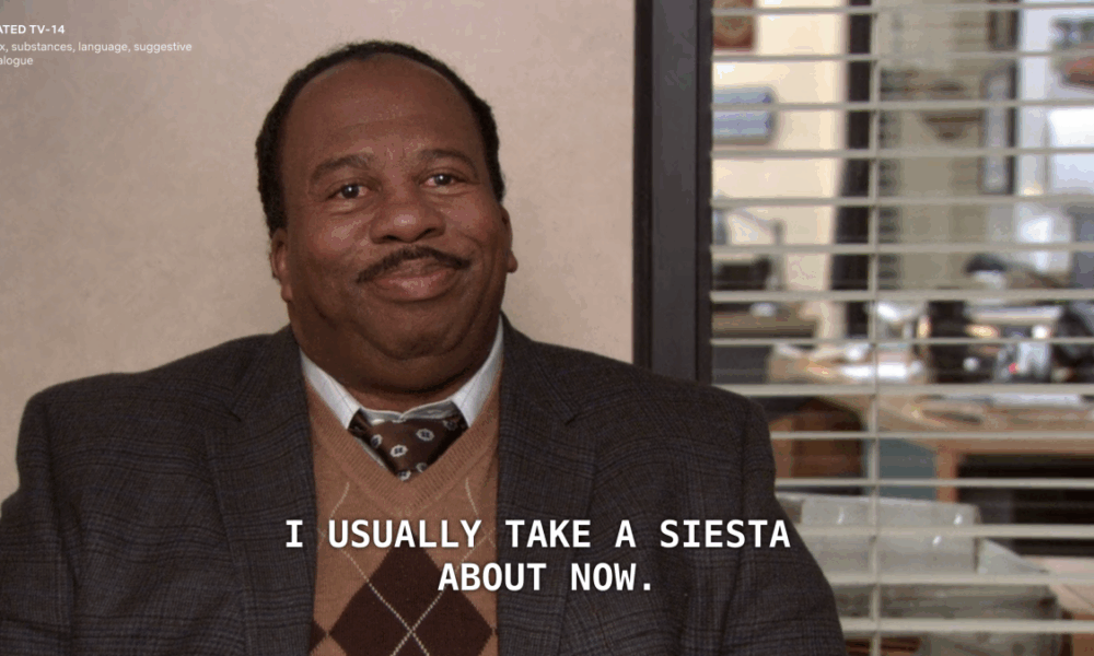 Stanley Hudson from 'The Office' is a Nap Icon we should cherish
