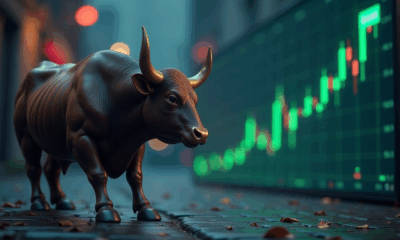 A Strong Bulls and Large Trading Screen