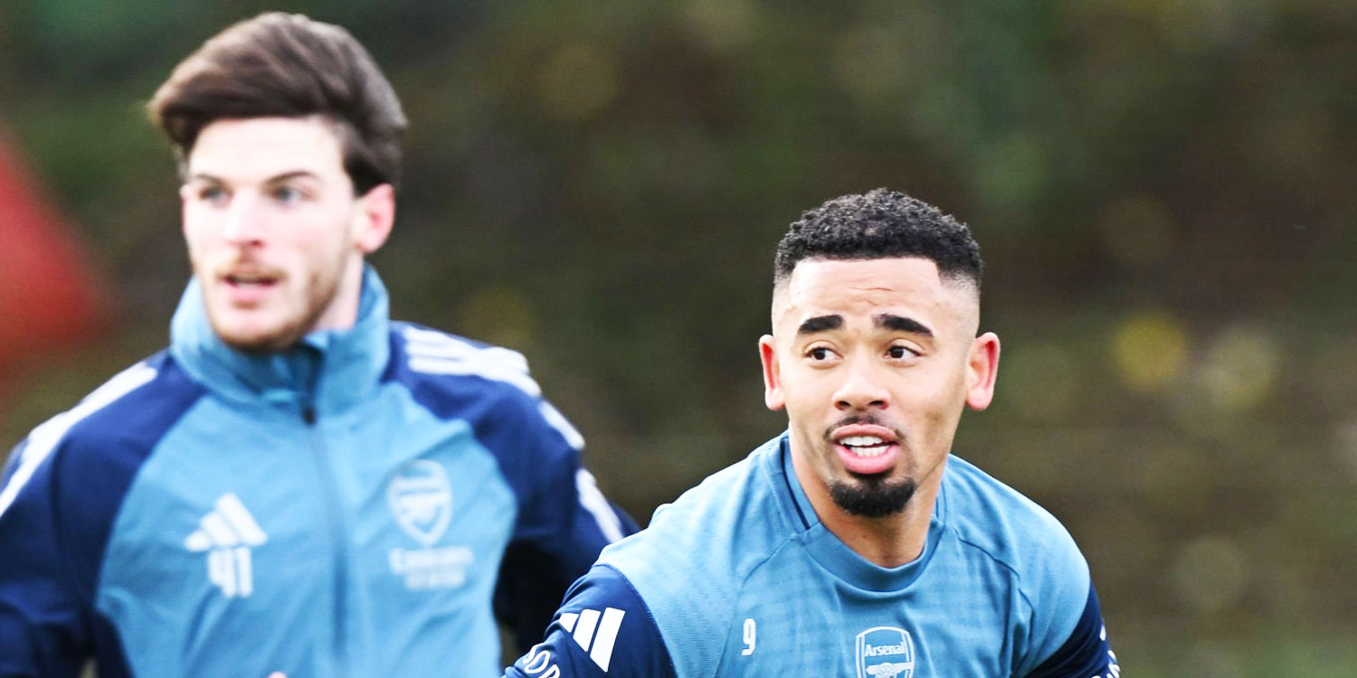 Jesus trains : Arsenal announce end of Visit Rwanda deal