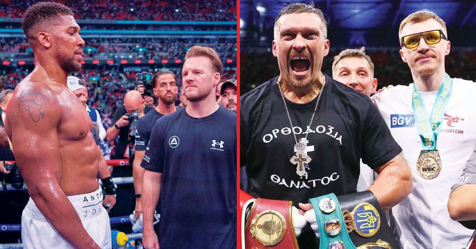 Anthony Joshua shares Ben Davison’s honest reaction to his decision to train with Usyk’s team