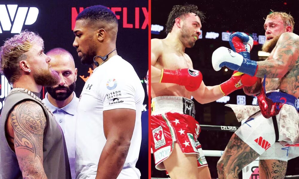 Julio Cesar Chavez Jr predicts Jake Paul vs Anthony Joshua as the last man to face Paul