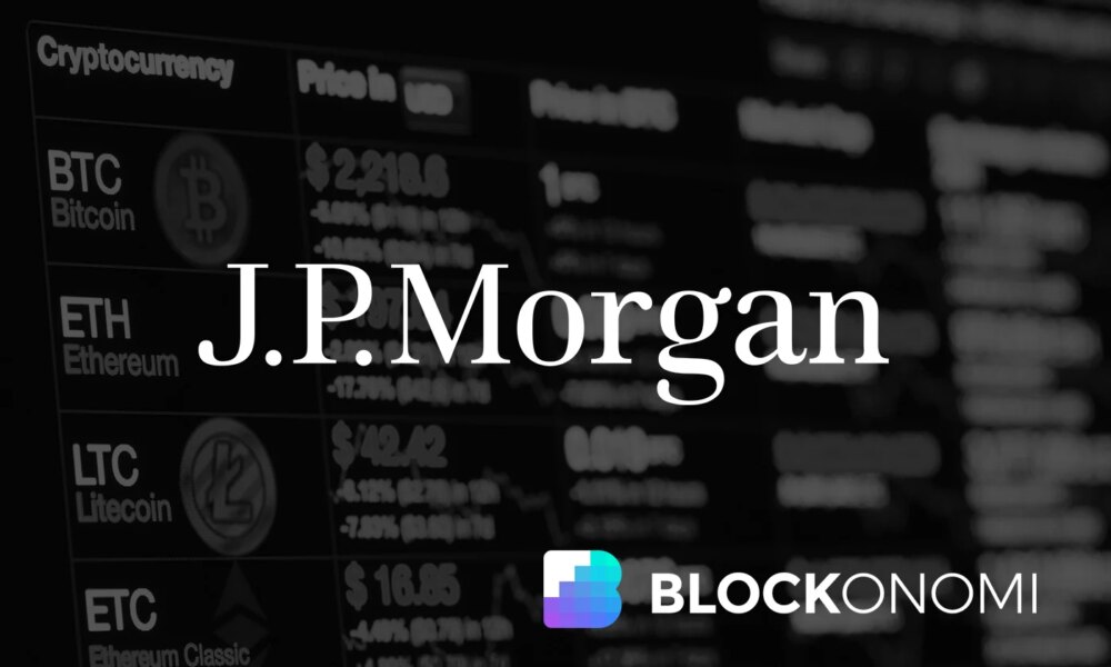 JP Morgan Cryptocurrency
