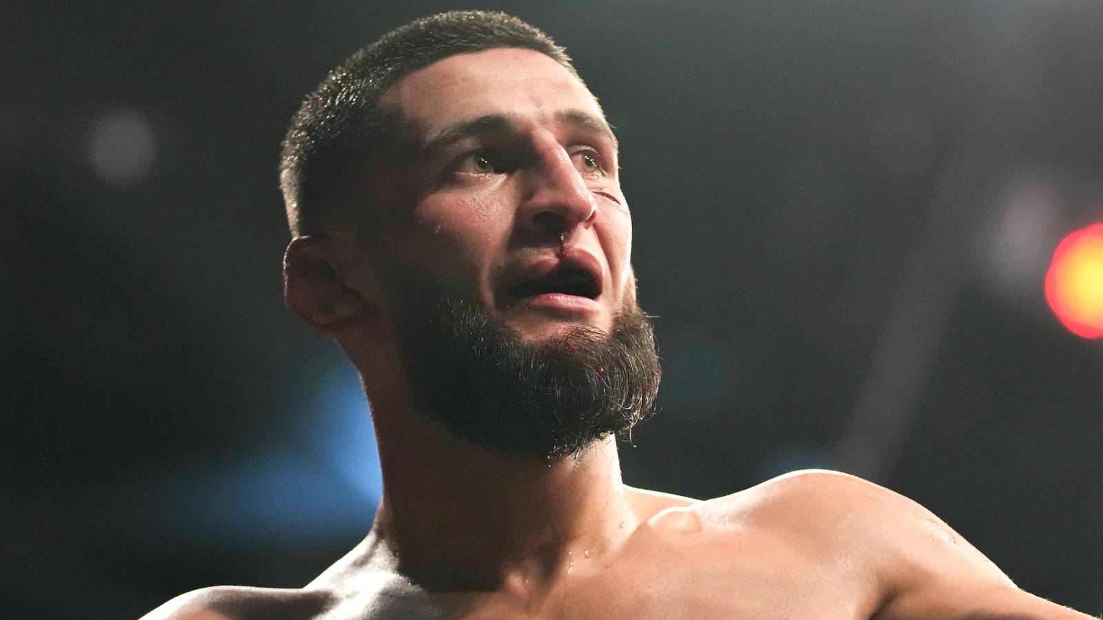Why Khamzat Chimaev Kept Shoving Ian Garry After Arman Tsarukyan's UFC Win