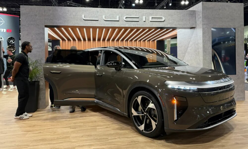 Manufacturers at LA Auto Show optimistic about EV future despite recent sales dip
