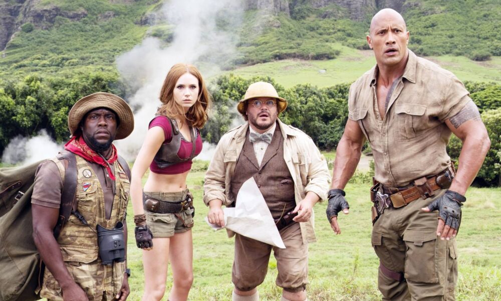 Dwayne Johnson and Jack Black Escape the Game in First ‘Jumanji 4’ Image