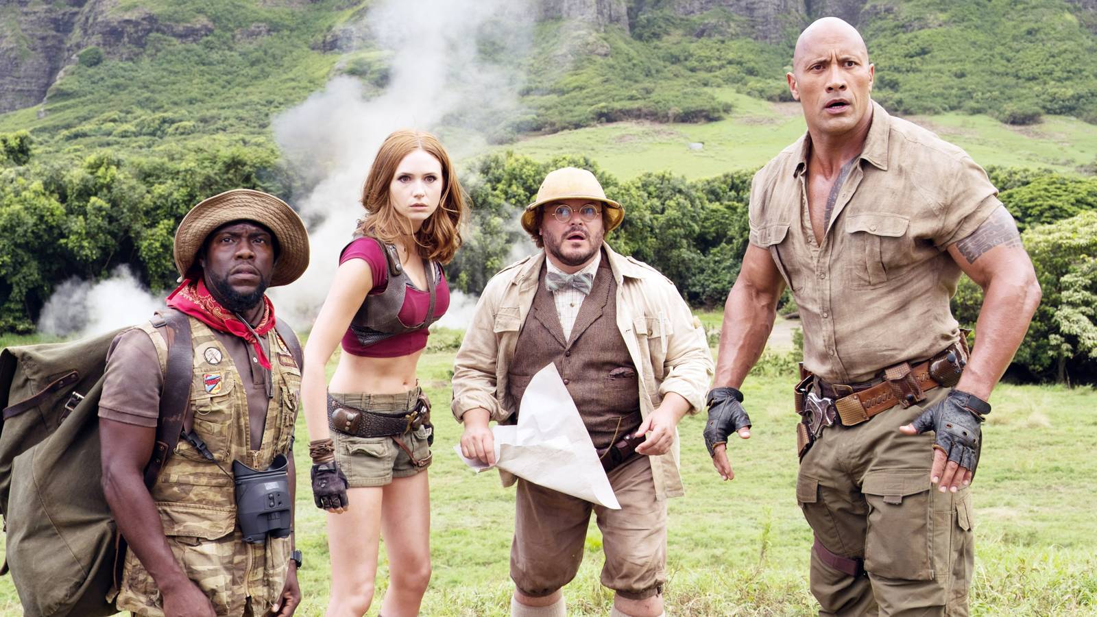 Dwayne Johnson and Jack Black Escape the Game in First ‘Jumanji 4’ Image