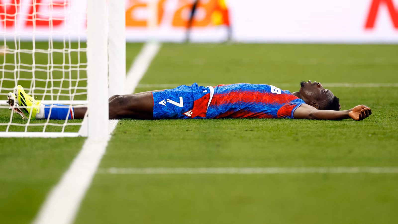 Ismaila Sarr Seen On Crutches After Crystal Palace Defeat Vs Man Utd