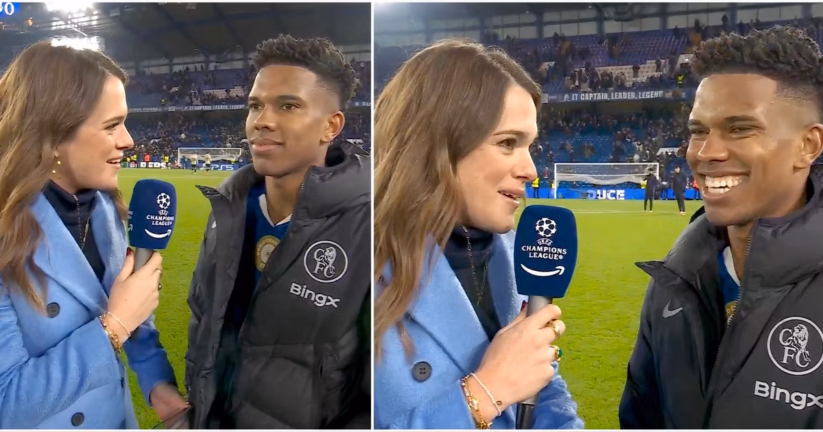 'Genius' Reporter Praised For Estevao Interview After Chelsea 3-0 Barcelona