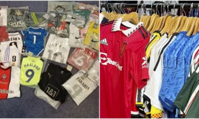 Premier League Fans Who Wear Fake Kits Sent Warning Over 'Health Risk'
