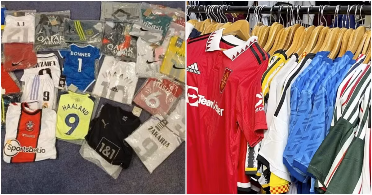 Premier League Fans Who Wear Fake Kits Sent Warning Over 'Health Risk'
